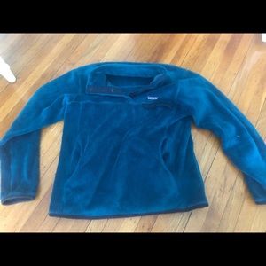 Patagonia Women’s Fleece | teal | size medium